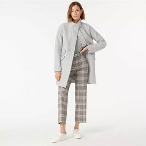 NWT $365.00 J CREW COCOON COAT in stadium-cloth wool sz 20
